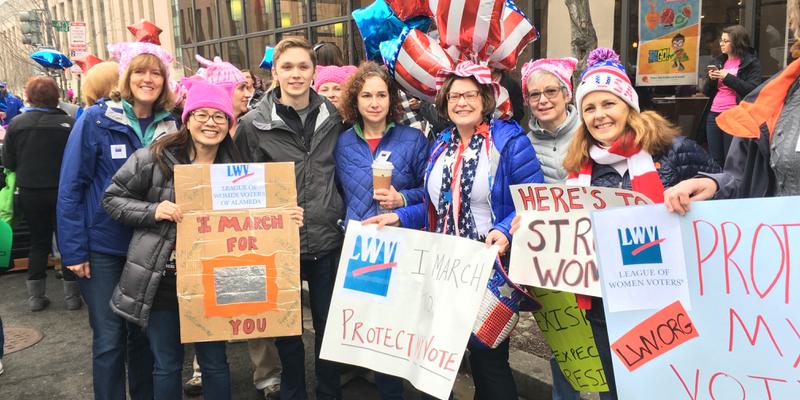 Does the League of Women Voters use an electoral college?